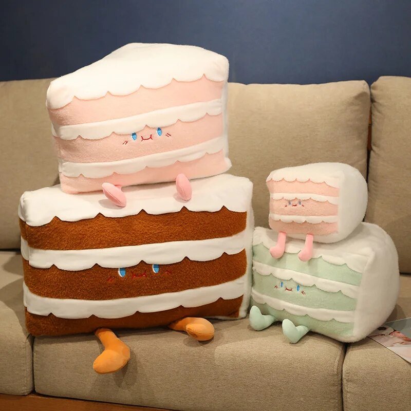 Cartoon Slice of Cake Plushie, 8-20" | 20-50 cm — image 6