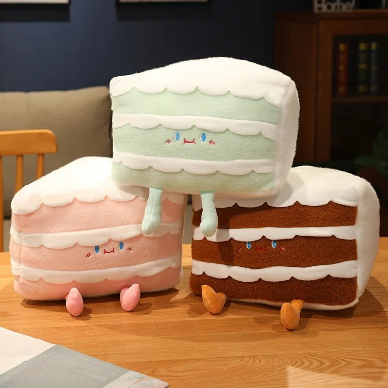 Cartoon Slice of Cake Plushie, 8-20" | 20-50 cm — image 7
