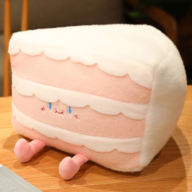 Cartoon Slice of Cake Plushie, 8-20" | 20-50 cm — image 2