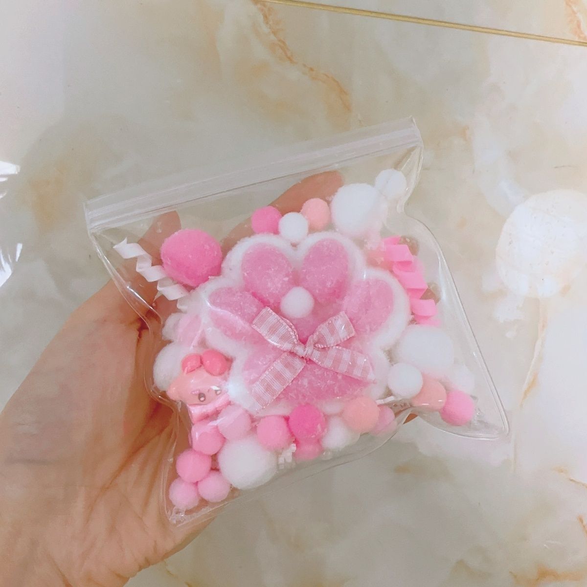 Handmade Silicone Cat's Paw Stress Relief Squishy Toy - Pink – product image 2