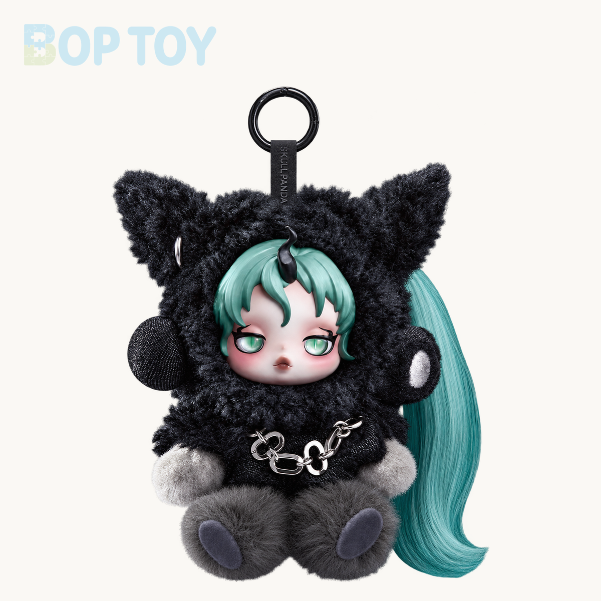 POP MART SKULLPANDA × My Little Pony Series Plush Pendant Blindbox — Queen Chrysalis (Big Secret) option