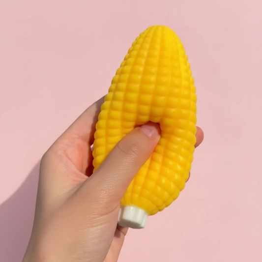 Crunchy Corn Squishy — ASMR Stress Relief Fidget Toy