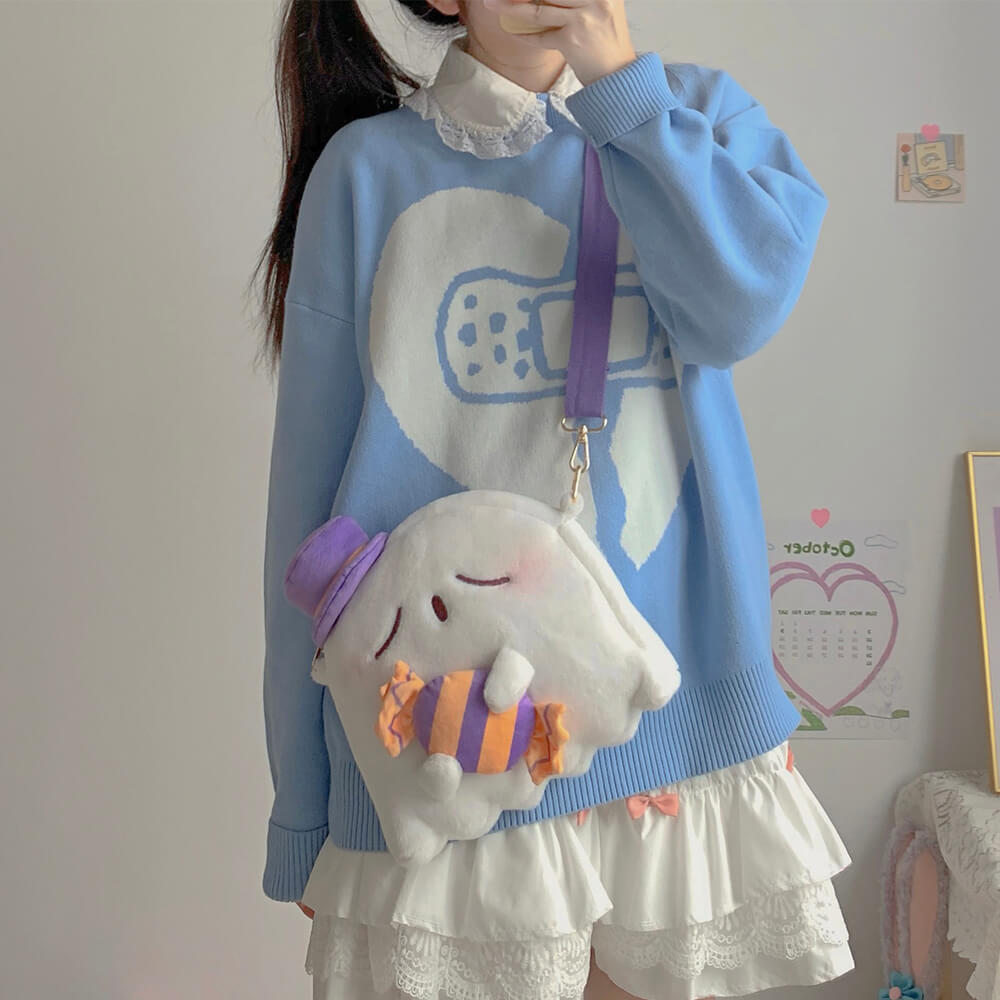 Ghost Hug Candy Spooky Plush Bag — image 7