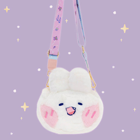 Lovely Mongmong Rabbit Crossbody Plush Bag — image 1