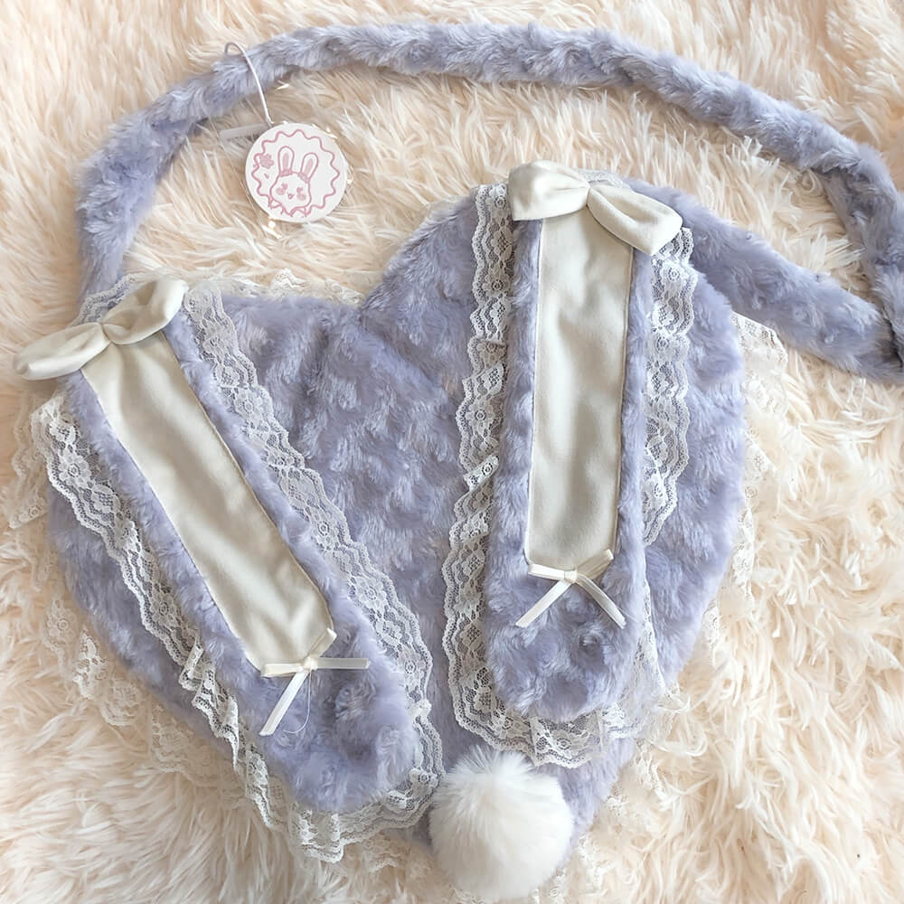 Kawaii Rabbit Fluffy Crossbody Bag — image 5