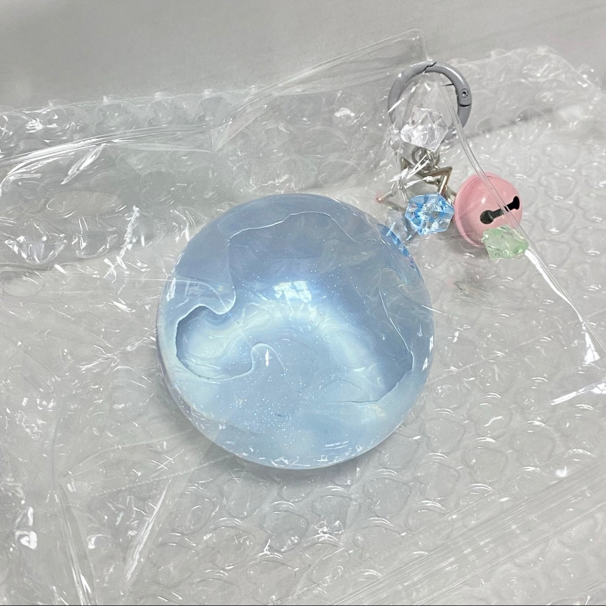 Handmade Transparent Stress Ball Taba Squishy Toy with Freebie – product image 10