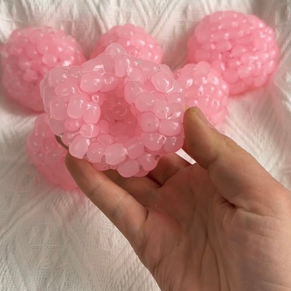 Blue or Pink or Green or White Handmade Stress Balls – product image 8