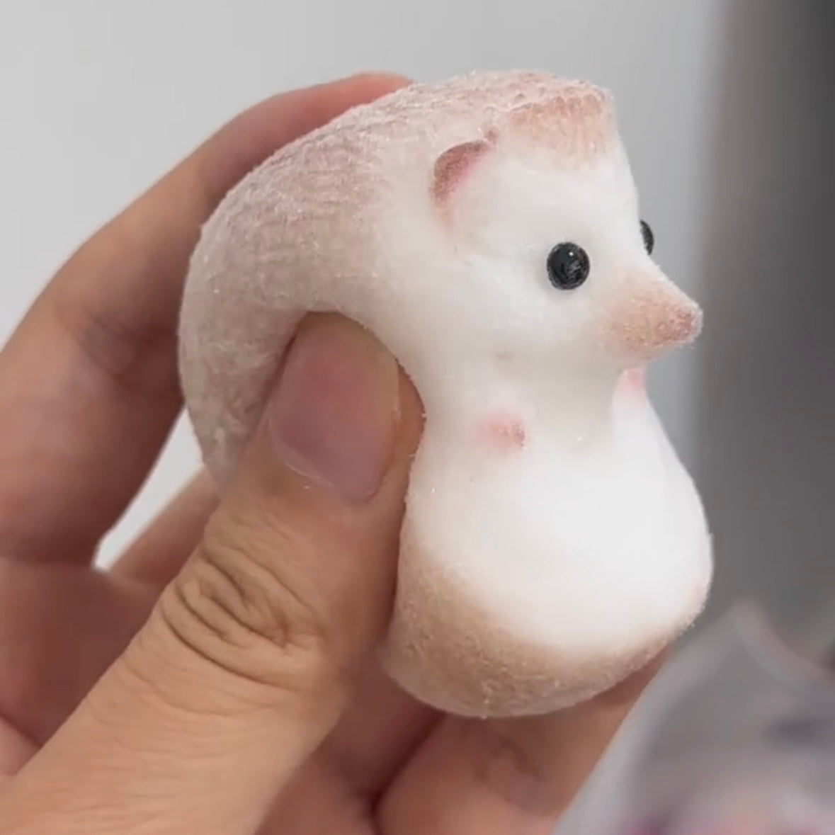 Handmade Hedgehog Taba Squishy Toy – product image 2