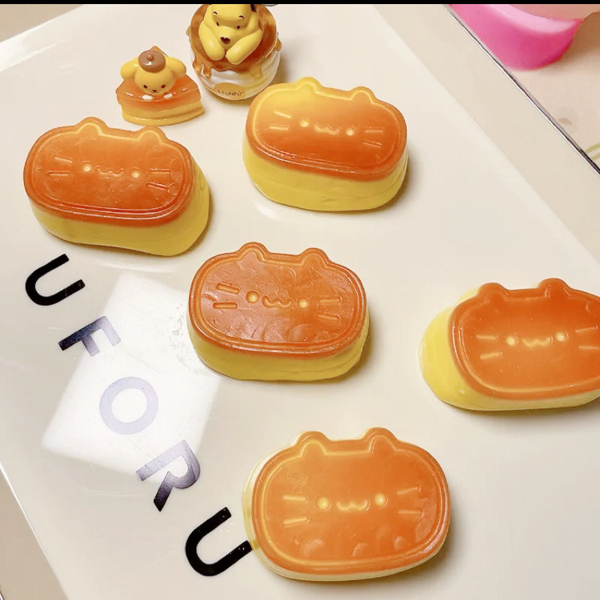 Handmade Silicone Pudding Kitten Stress Relief Squishy Toy – product image 3