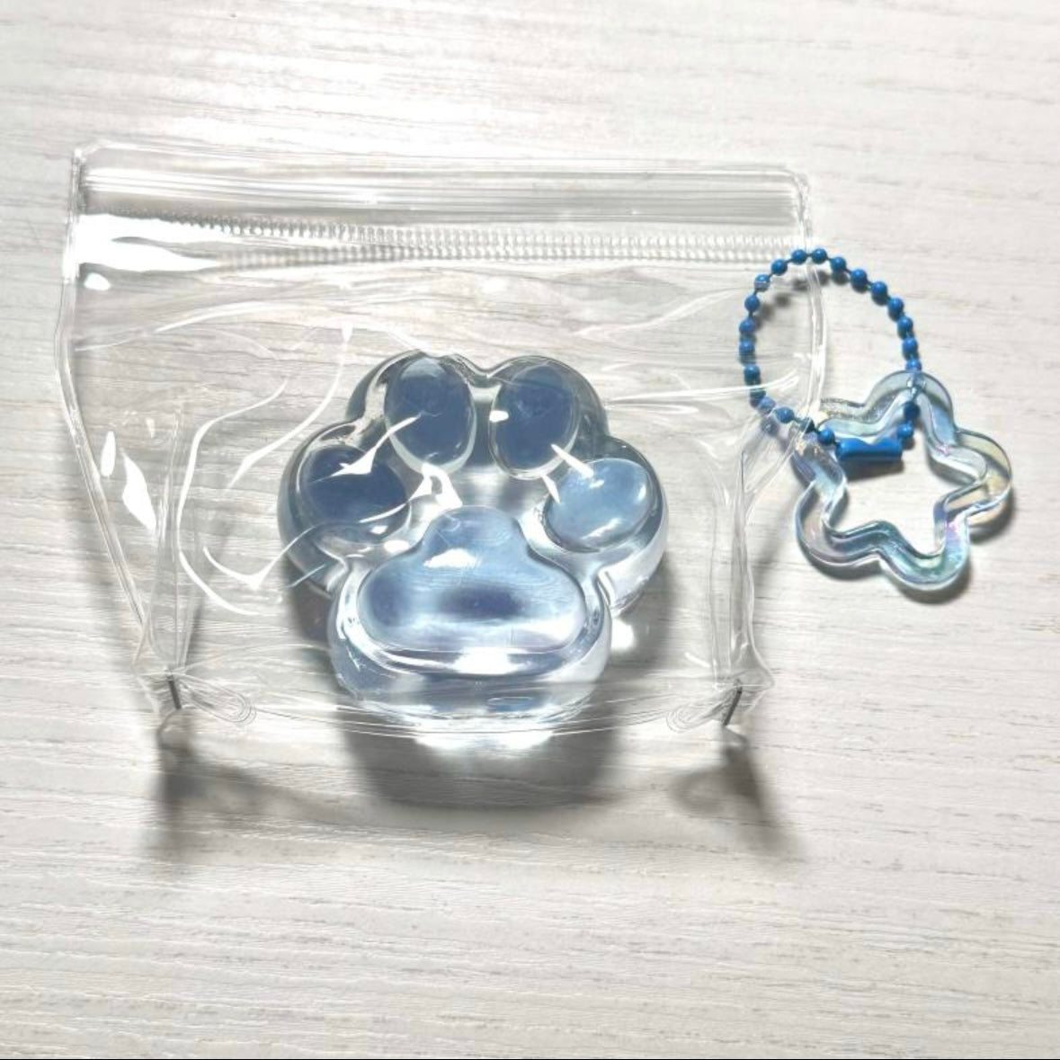 Transparent Cat's Paw Taba Squishy Toy - Christmas Series – product image 2