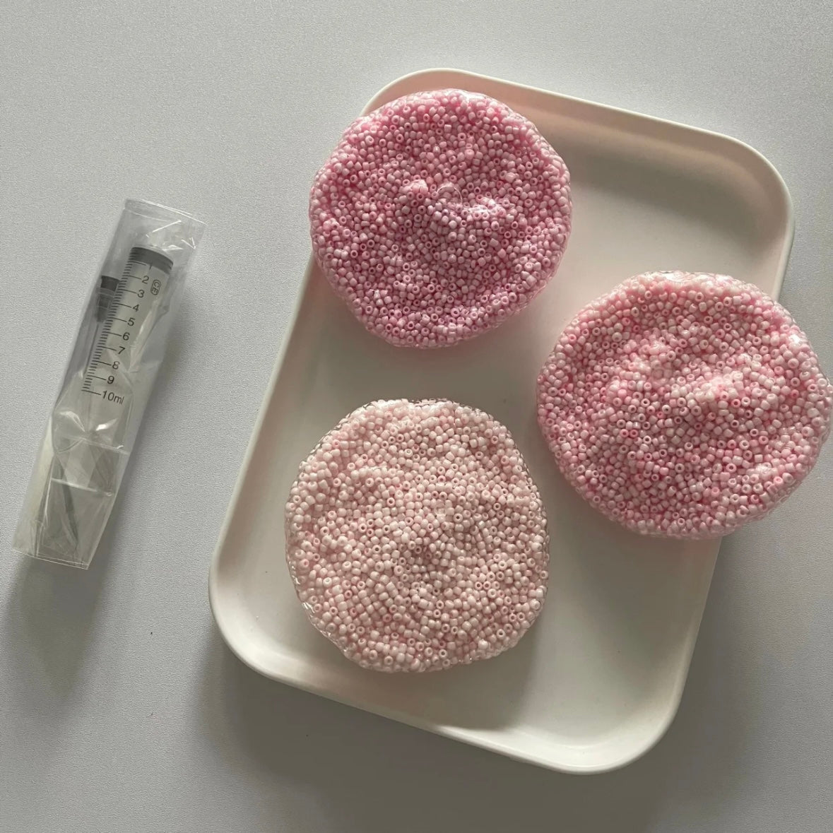 Handmade Stress Balls — 1pc Blue / 1pc Pink / 2pcs Blue & More – product image 7