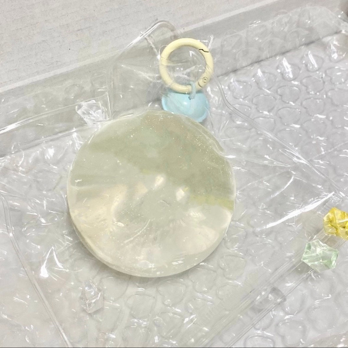 Handmade Transparent Stress Ball Taba Squishy Toy with Freebie – product image 35