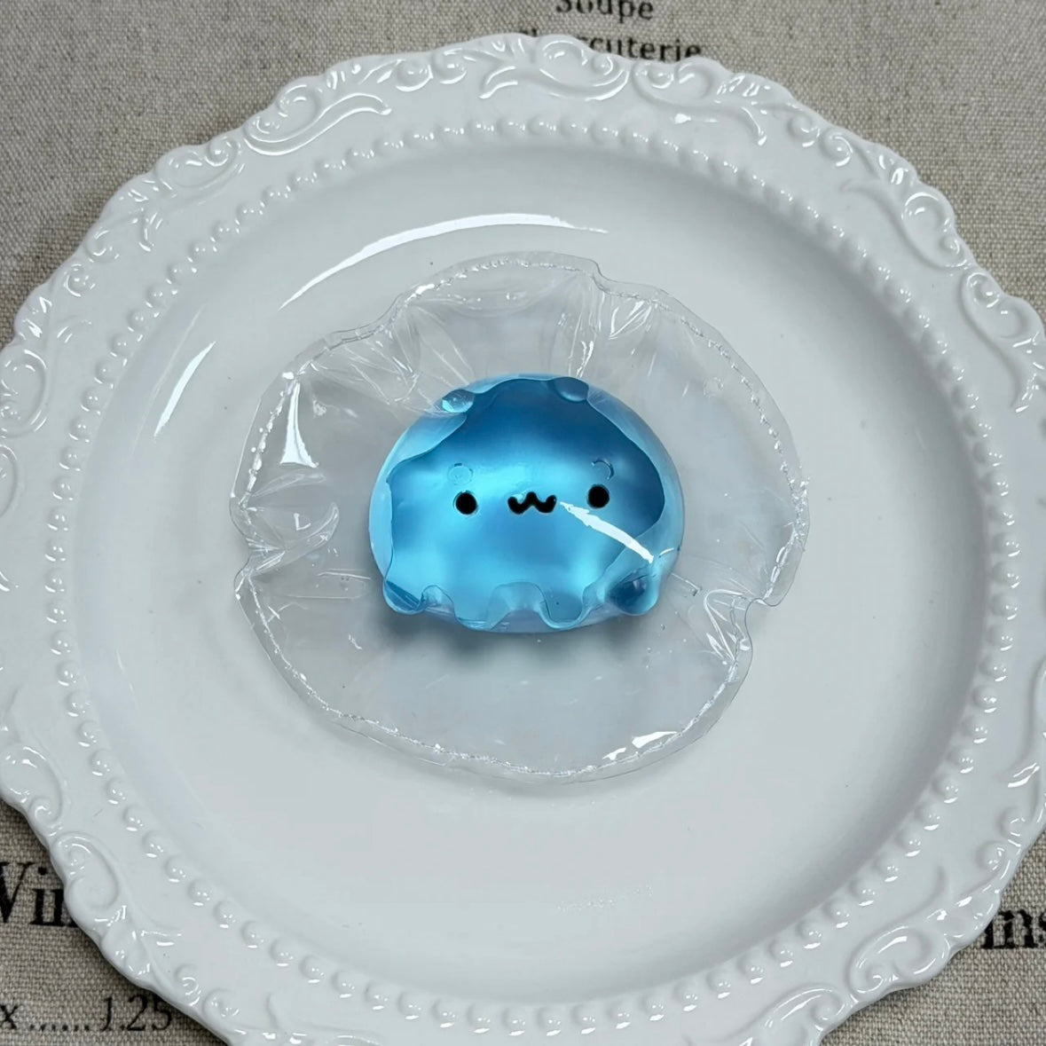 Handmade Transparent Mini Octopus Jellyfish Taba Squishy Toy – product image 6