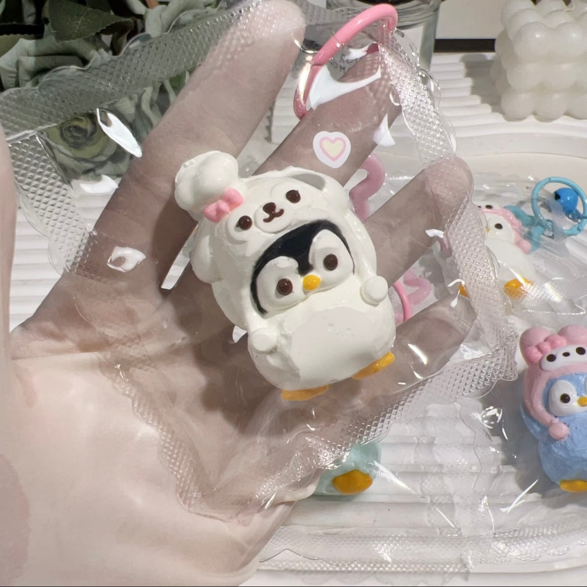 Handmade Mini Penguin Taba Squishy Toy – product image 14