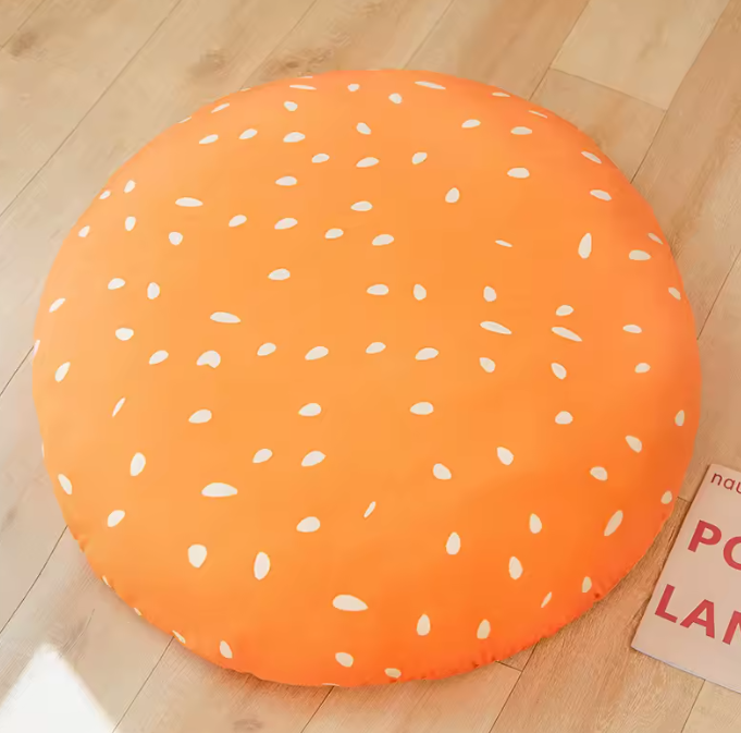 Deluxe Hamburger Plushie Set – Giant Plush Toy Food with Separate Ingredients — image 2