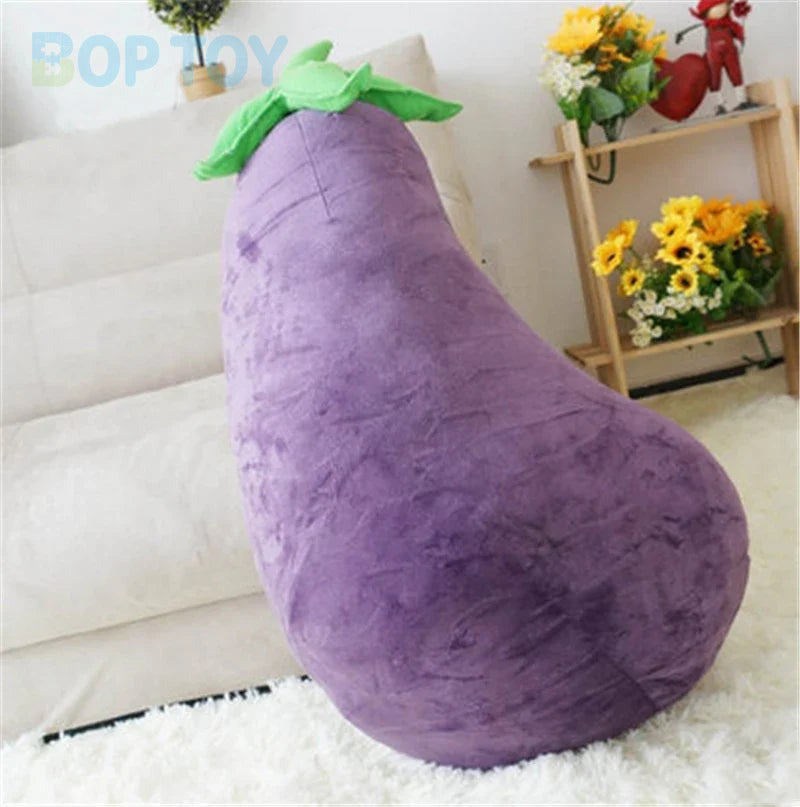 Plushie Giant Lifelike Eggplant, 28-39" | 70-100 cm — image 1