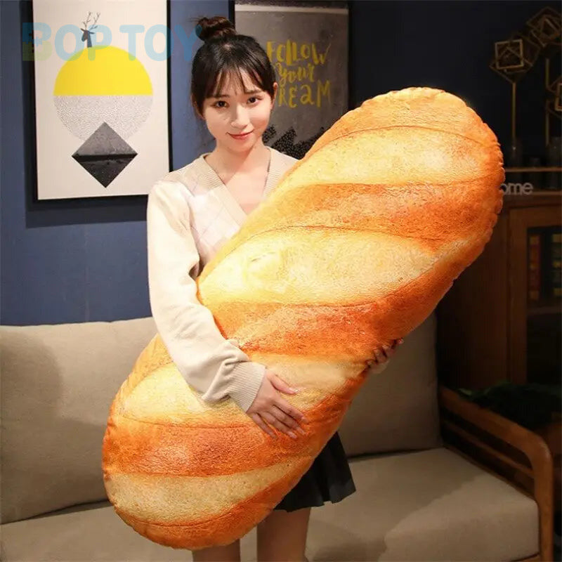 Plushie Jumbo Realistic Loaf of Bread, 8-40" | 20-100 cm — image 1