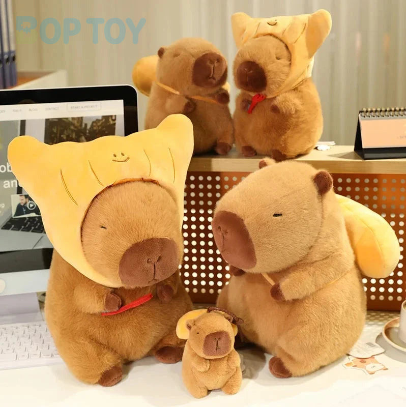 Toasted Croissant Capybara Plushies — image 2