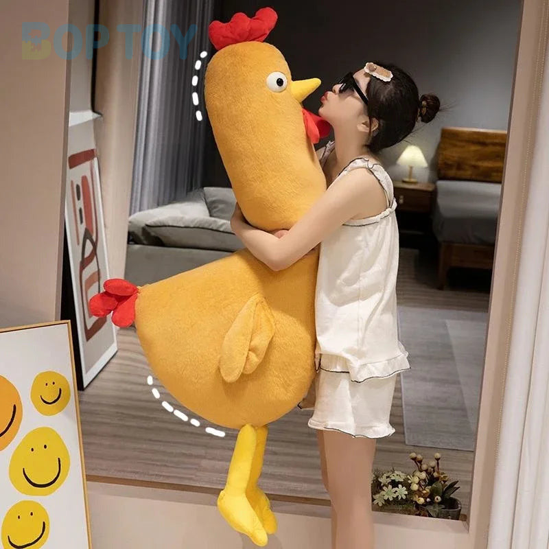 Long-Necked Squishy Chicken Plushie, Three Colors, 24-47" | 60-120 cm — image 4
