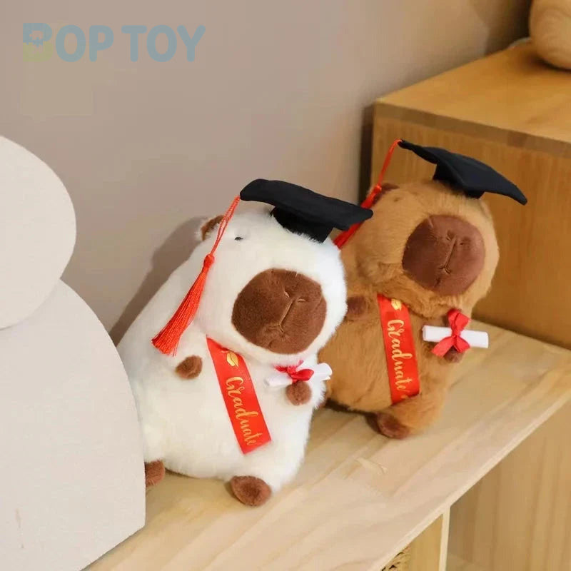 Kawaii Graduation Capybara Plushies — image 7