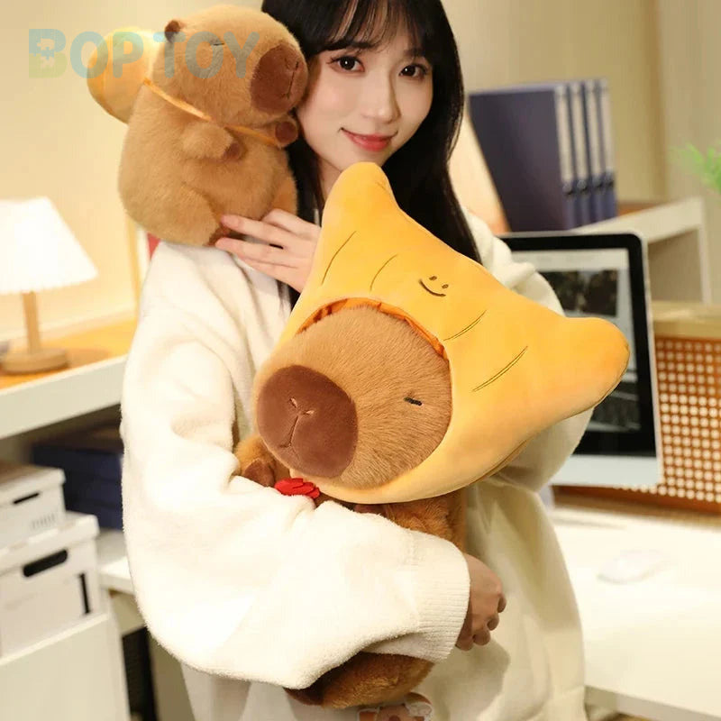 Toasted Croissant Capybara Plushies — image 11