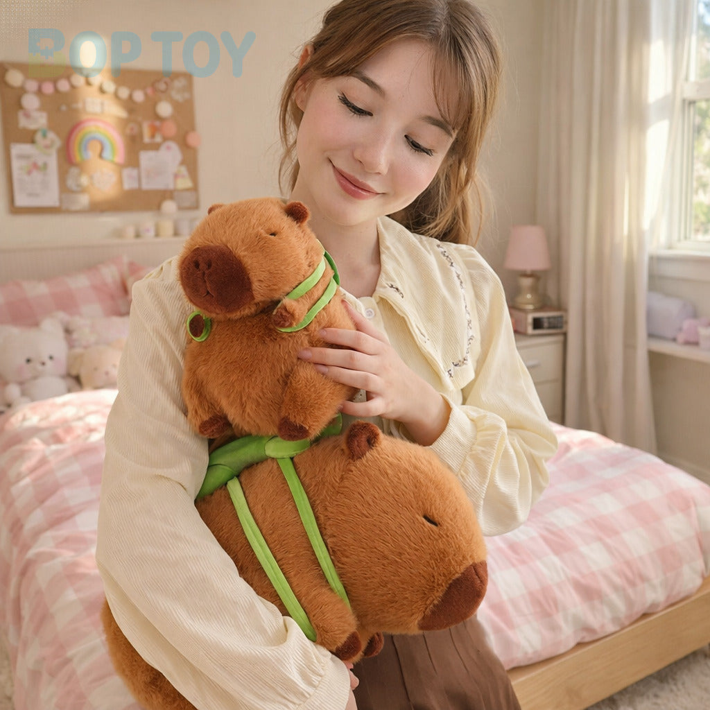 The Adorable Capybara Turtle Back Pack Plushies — image 11