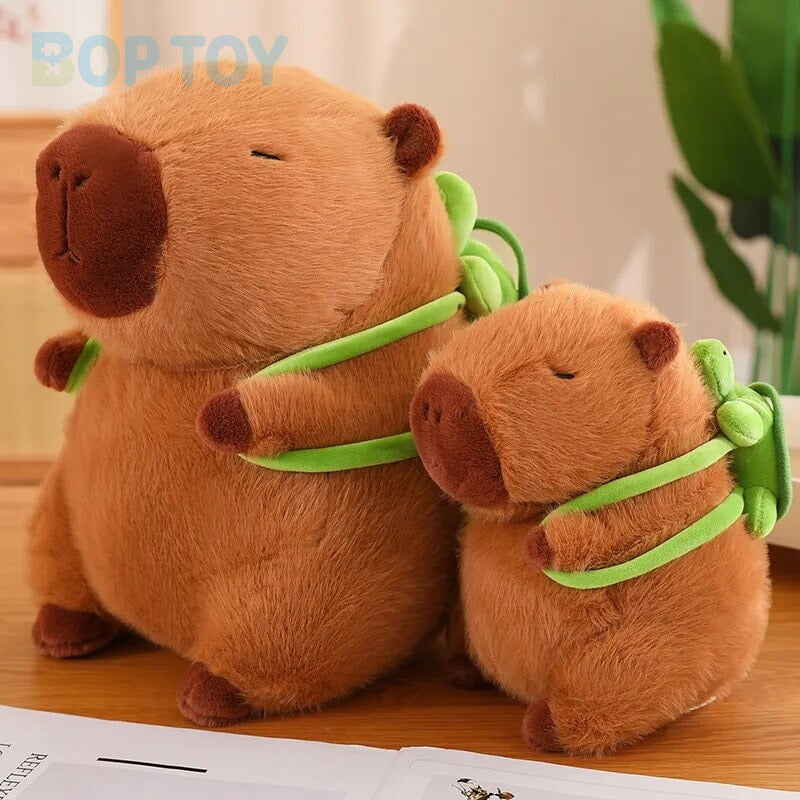 The Adorable Capybara Turtle Back Pack Plushies — image 12