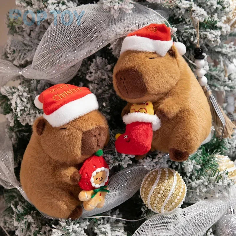 Kawaii Capybara Christmas Plushies — image 13
