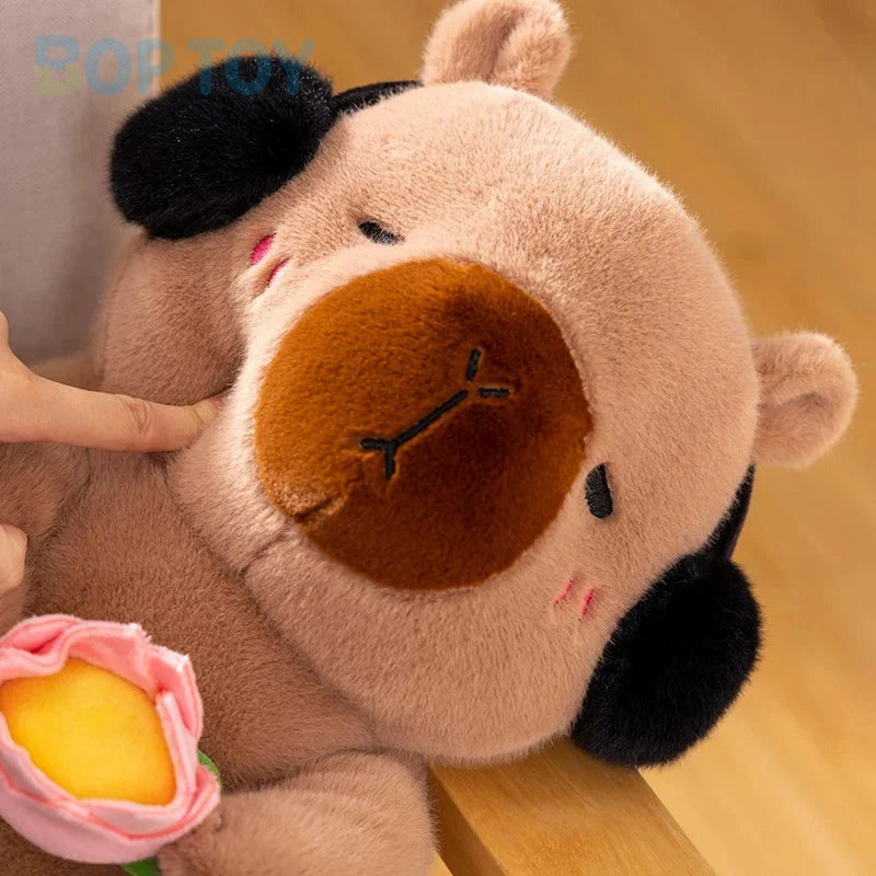 Fluffy Capybara & Monkey Plushie Pals — image 17