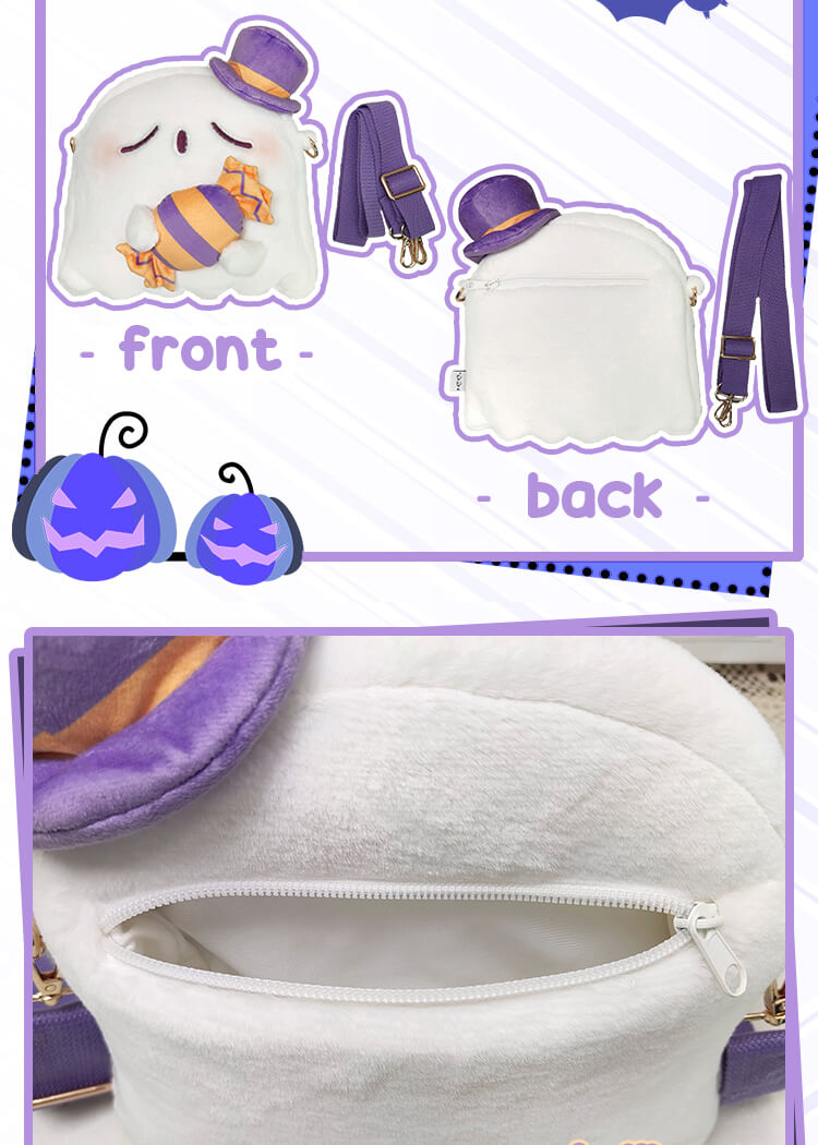 Ghost Hug Candy Spooky Plush Bag — image 4