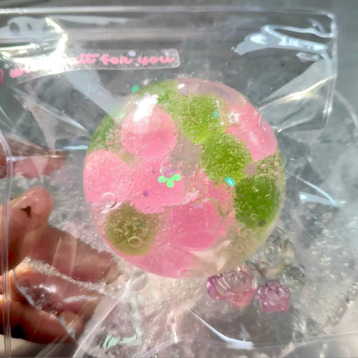 Handmade Stress Balls — Blue Rose – product image 7
