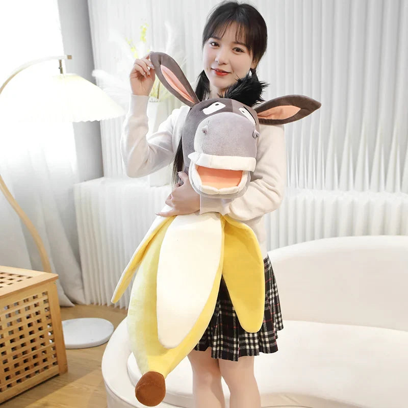 Donkey Banana Plushie, 8-35" | 20-90 cm 🍌🐴 — image 2