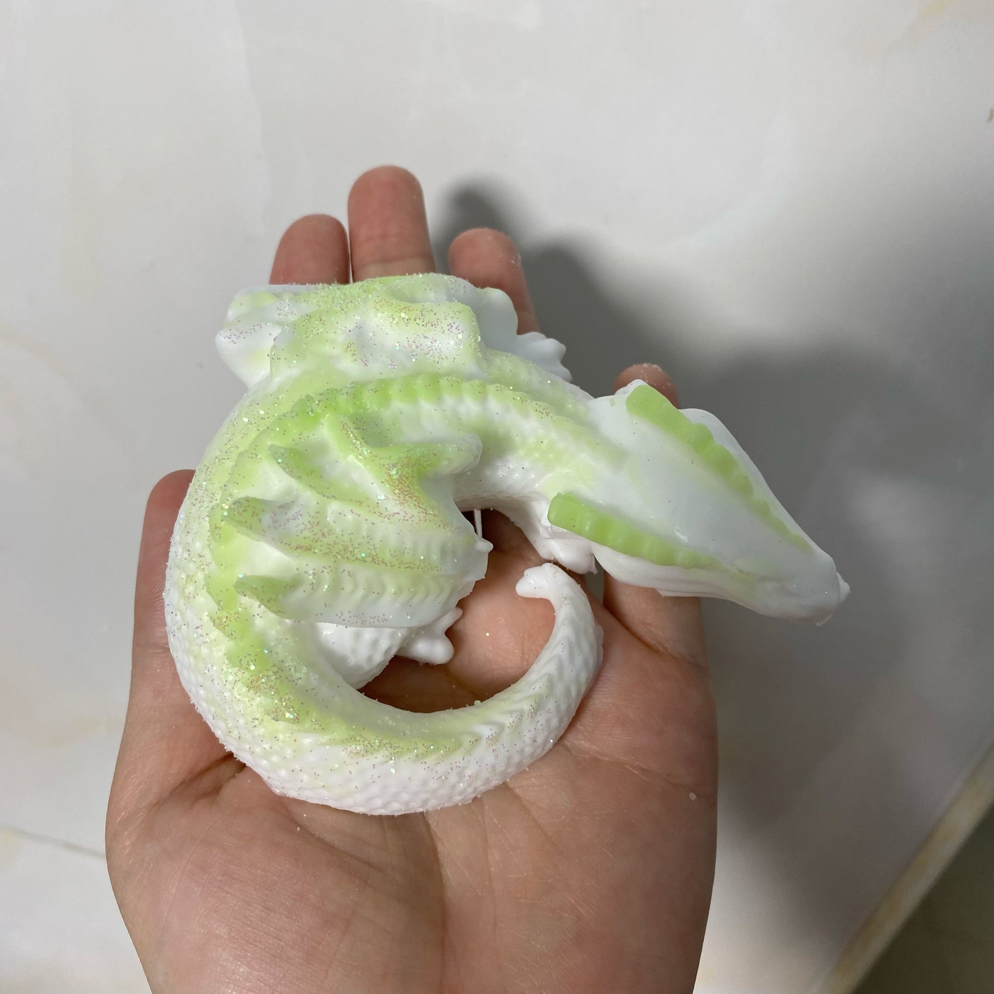 Handmade Dragon Taba Squishy Toy - Christmas Series – product image 6