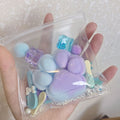 Handmade Silicone Cat's Paw Stress Relief Squishy Toy - Blue & Purple – product image 4