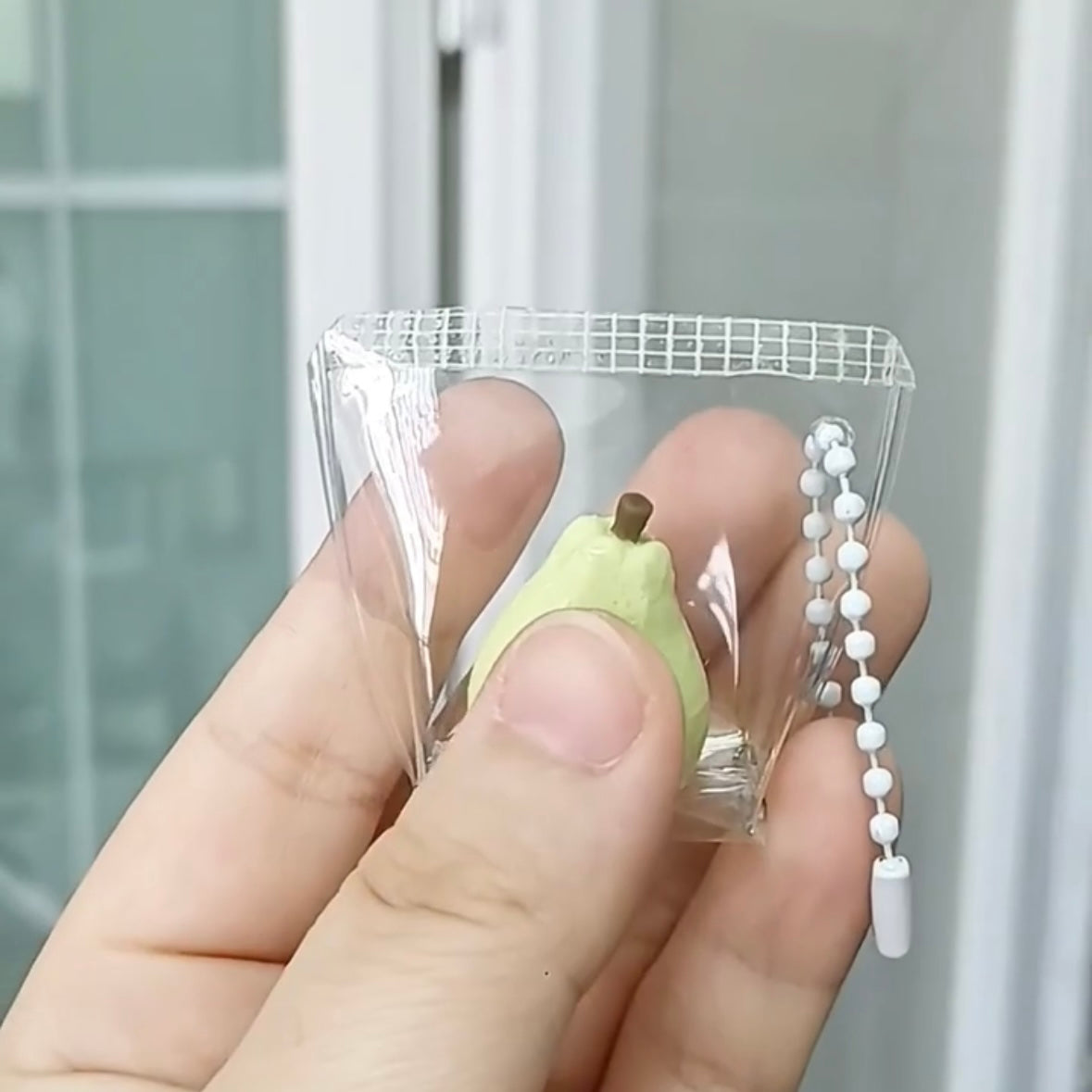 Handmade Silicone Mini Pear Taba Squishy Toy – product image 2