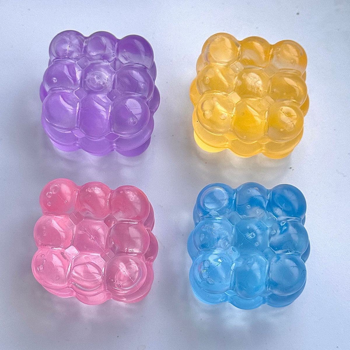 5cm Cube Stress Ball Jelly Ball Squishy Stress Relief Decompression Toy – product image 5