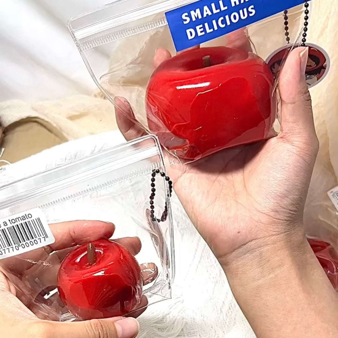 Handmade Apple Taba Squishy Toy - Christmas Series – product image 8