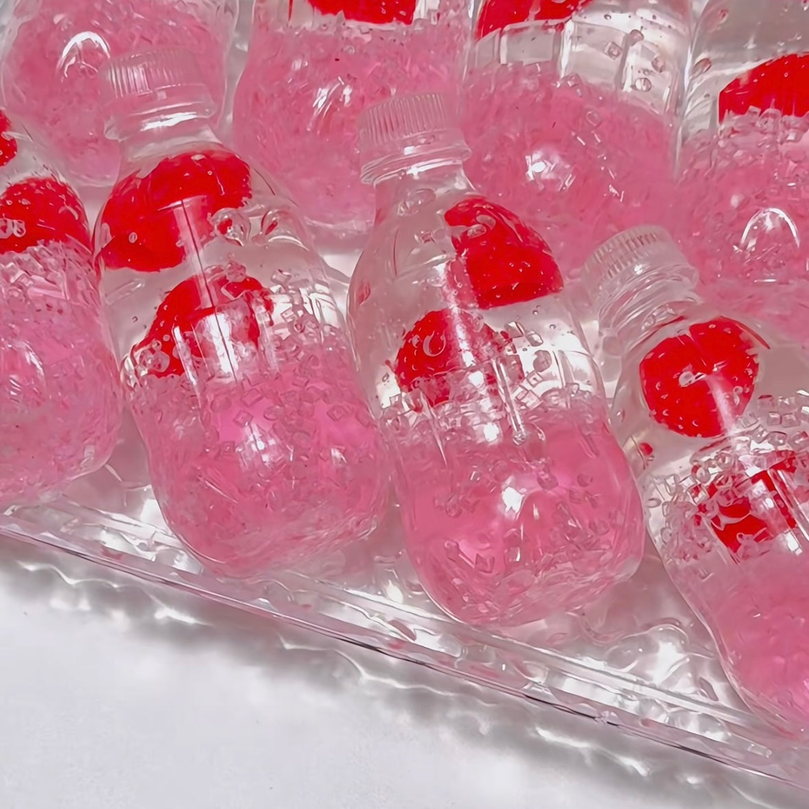 Handmade Strawberry / Blueberry Sparkling Water Stress Ball – product image 6