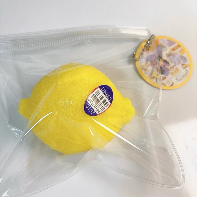 Handmade Lemon Silicone Squishy Toy – product image 2