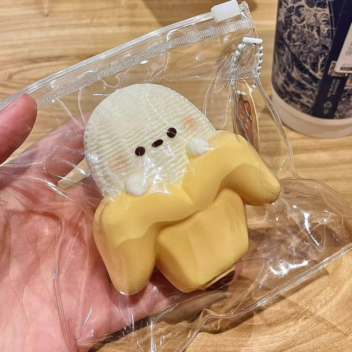 160g Banana Man Handmade Silicone Taba Squishy Toy – product image 2