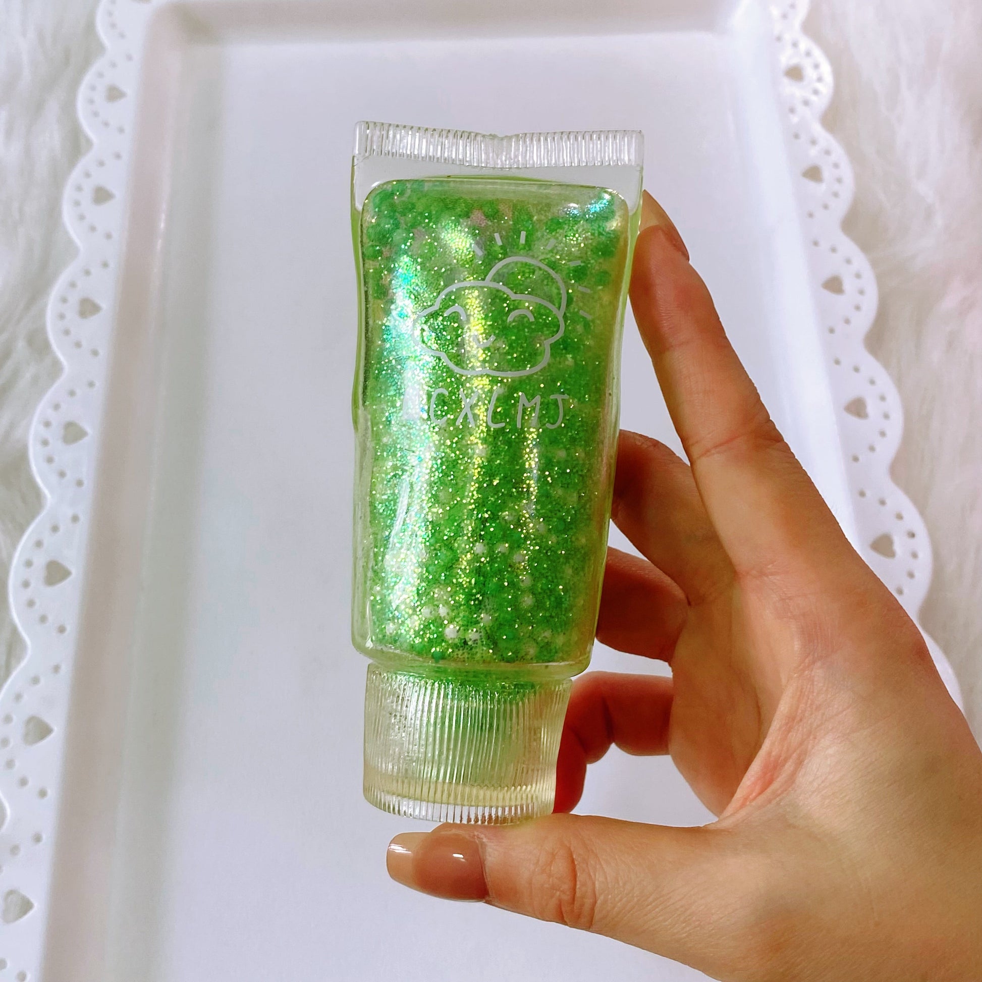Toothpaste Shape Foam Ball Base Handmade Stress Balls – product image 7