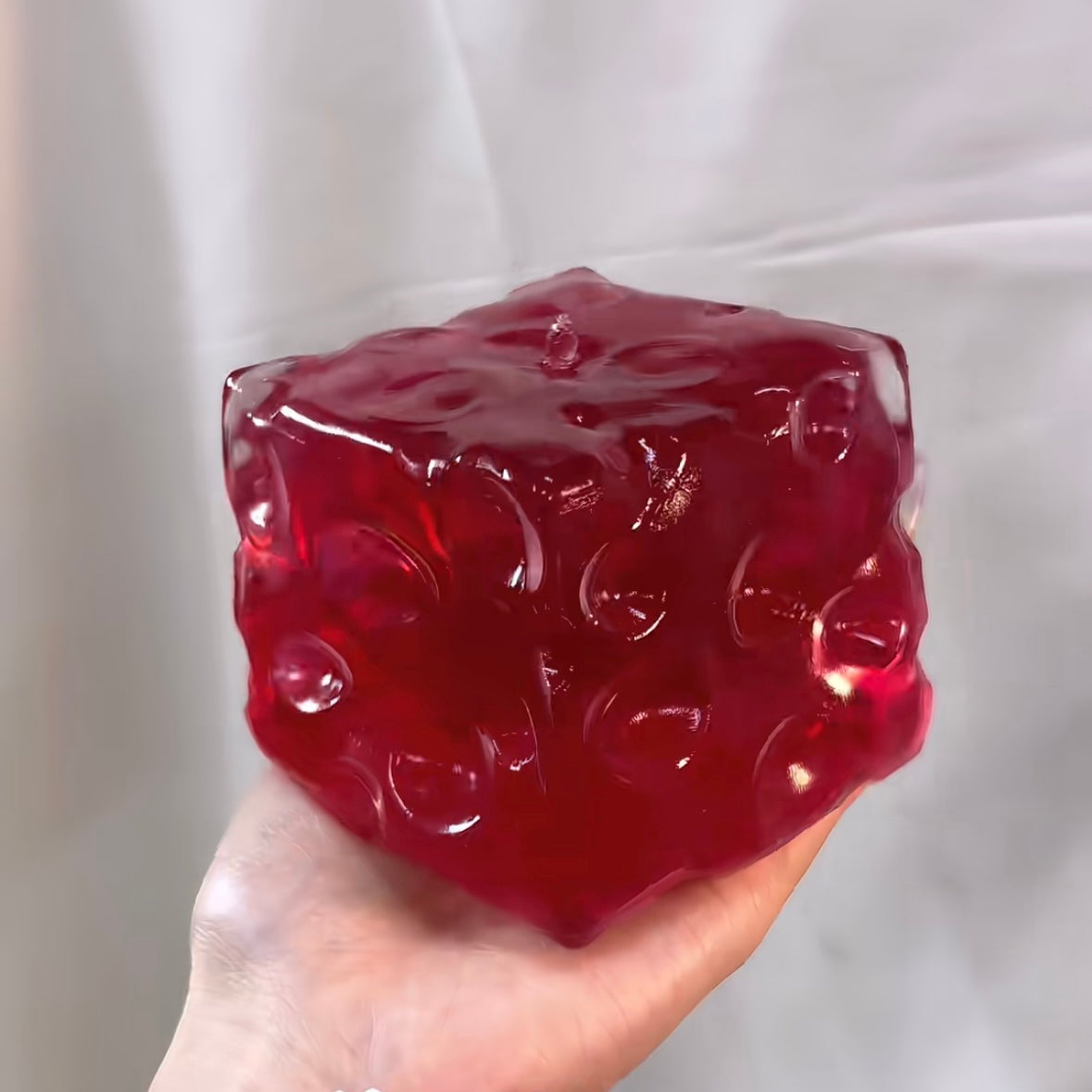 Large Cheese Vaseline Stress Ball Squishy Stress Relief Decompression Toy (400g) – product image 7