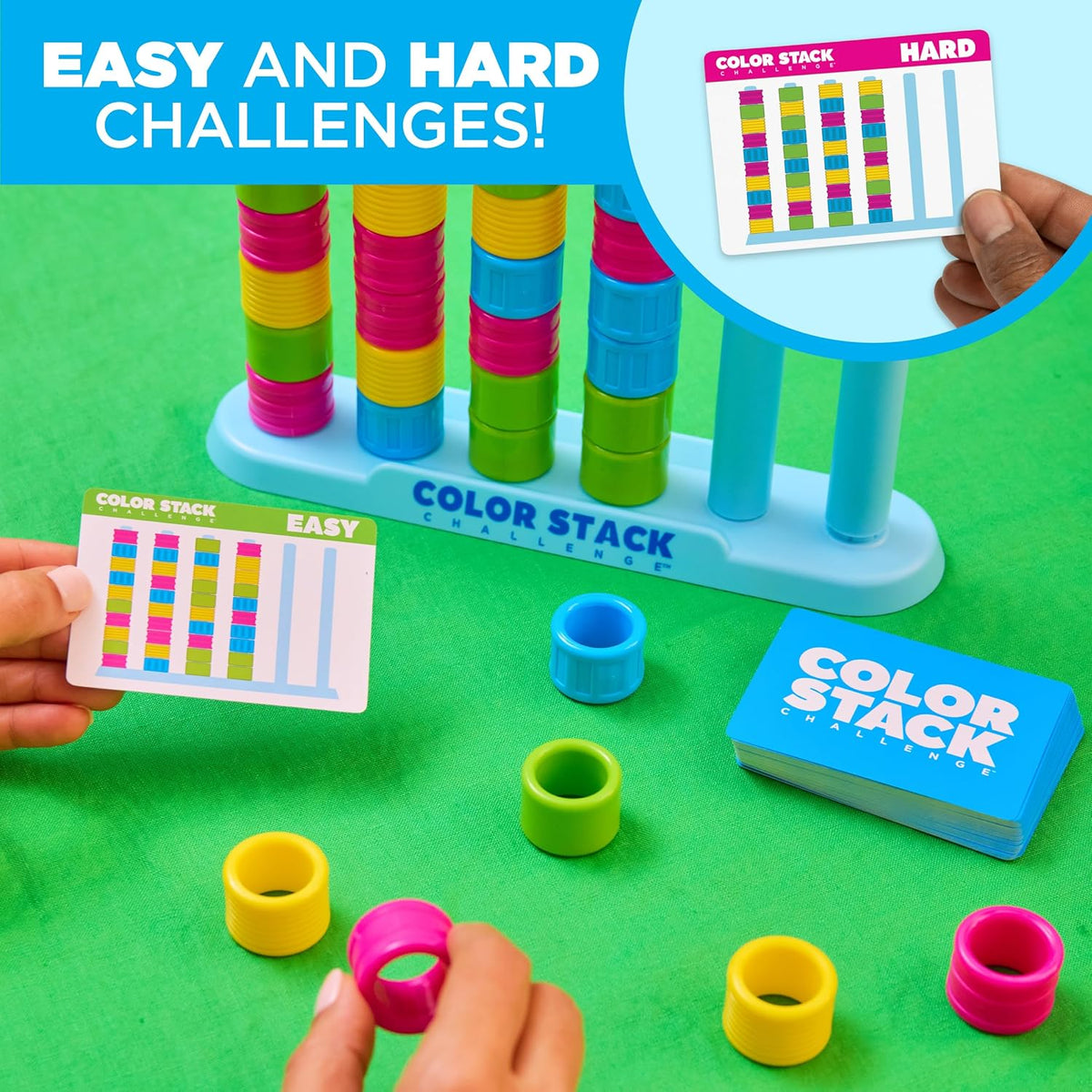 Color Stack Challenge Matching Puzzle Game