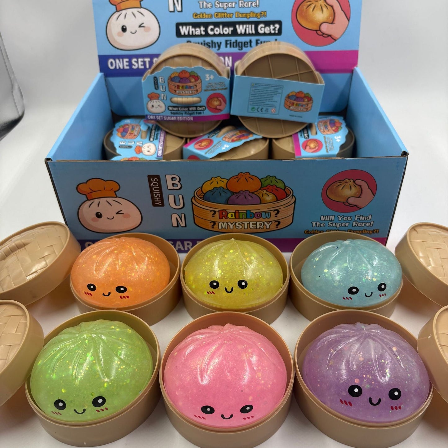 Glow in the Dark Squishy Bun – product image 6