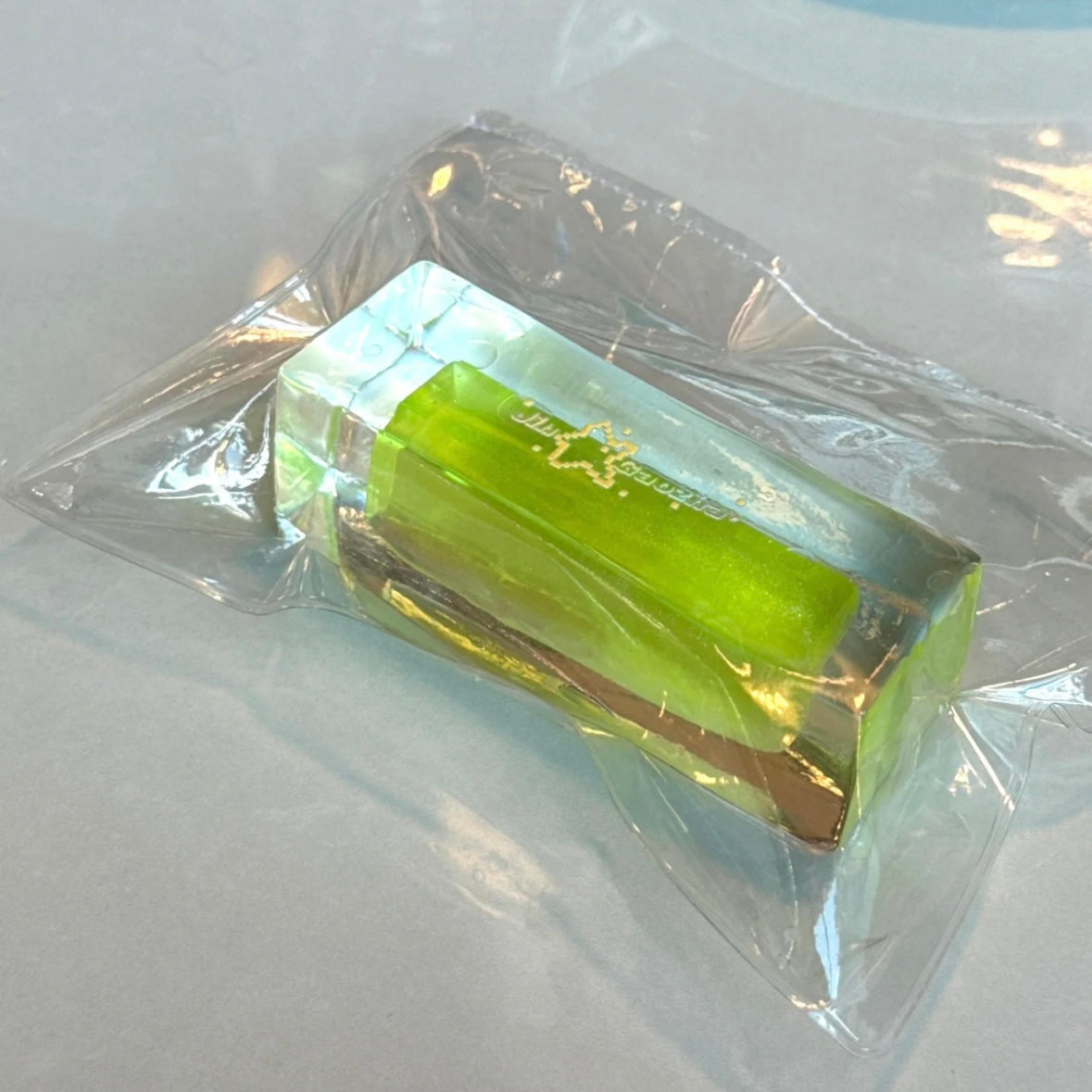 Transparent Handmade Rectangle Ice Cube Taba Squishy Toy – product image 5
