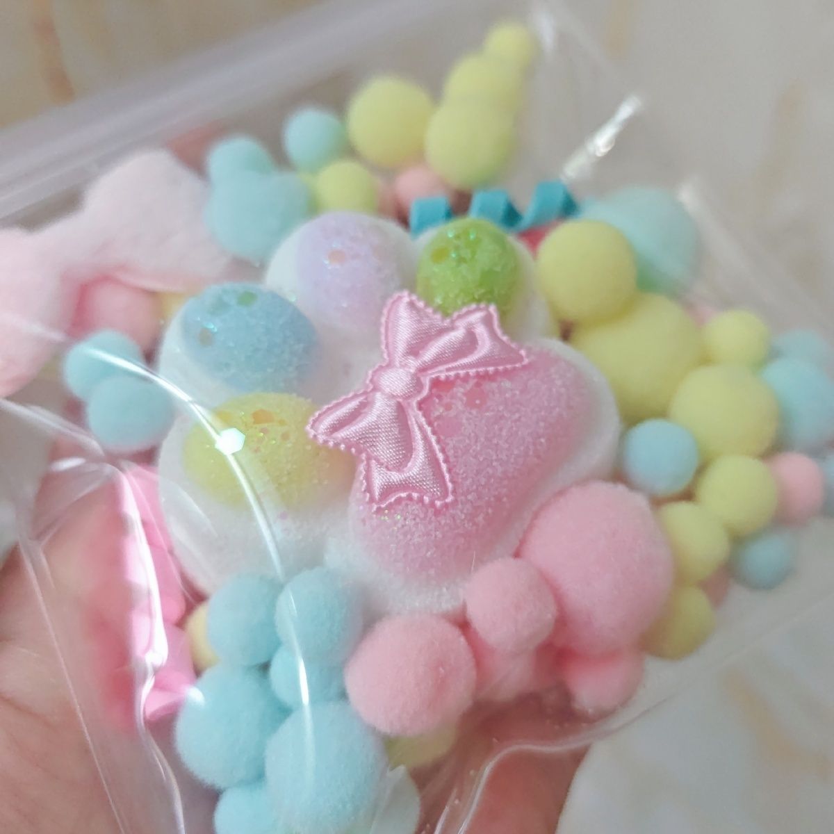 Handmade Silicone Rainbow Cat’s Paw without fur Stress Relief Squishy Toy – product image 7