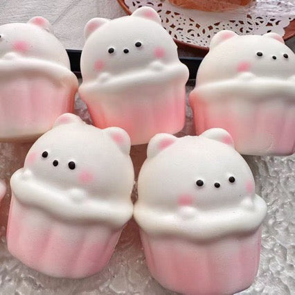 Slow Rising Squishy Bear Ice Cream Stress Relief Decompression Toy – product image 3