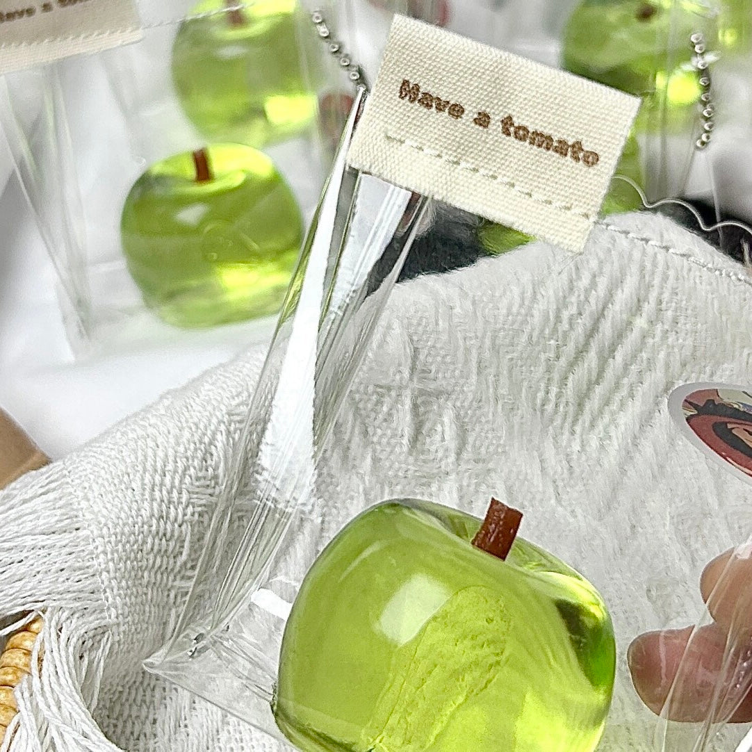 Handmade Transparent Red Apple & Green Apple Taba Squishy Toy – product image 6