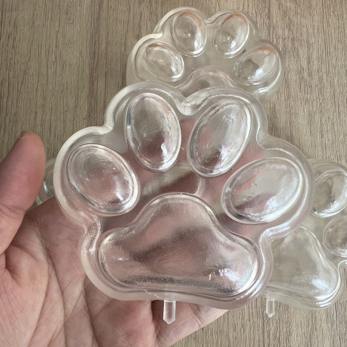 Transparent Cat's Paw Stress Ball Skin 5.5cm – product image 2