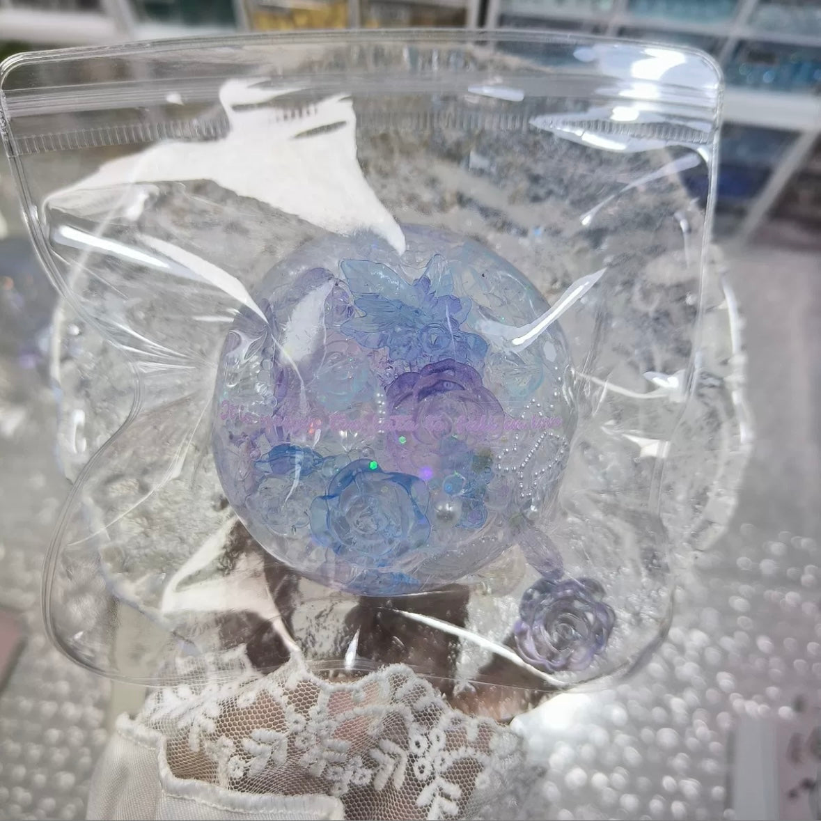 Handmade Stress Balls — Blue Rose – product image 6